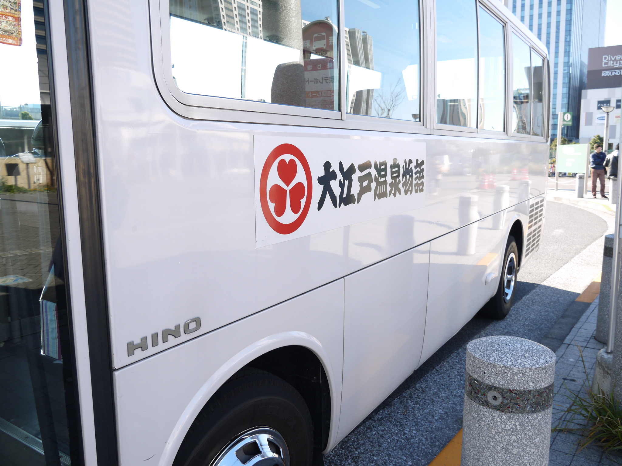東京お台場大江戸温泉シャトルバスの画像