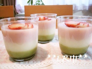 青汁ミルクプリン